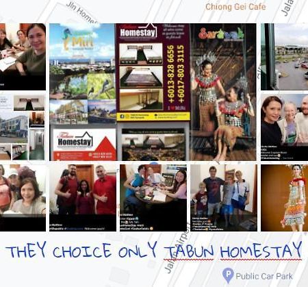 Tabun Homestay Miri Ngoại thất bức ảnh