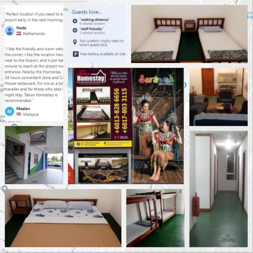 Tabun Homestay Miri Ngoại thất bức ảnh